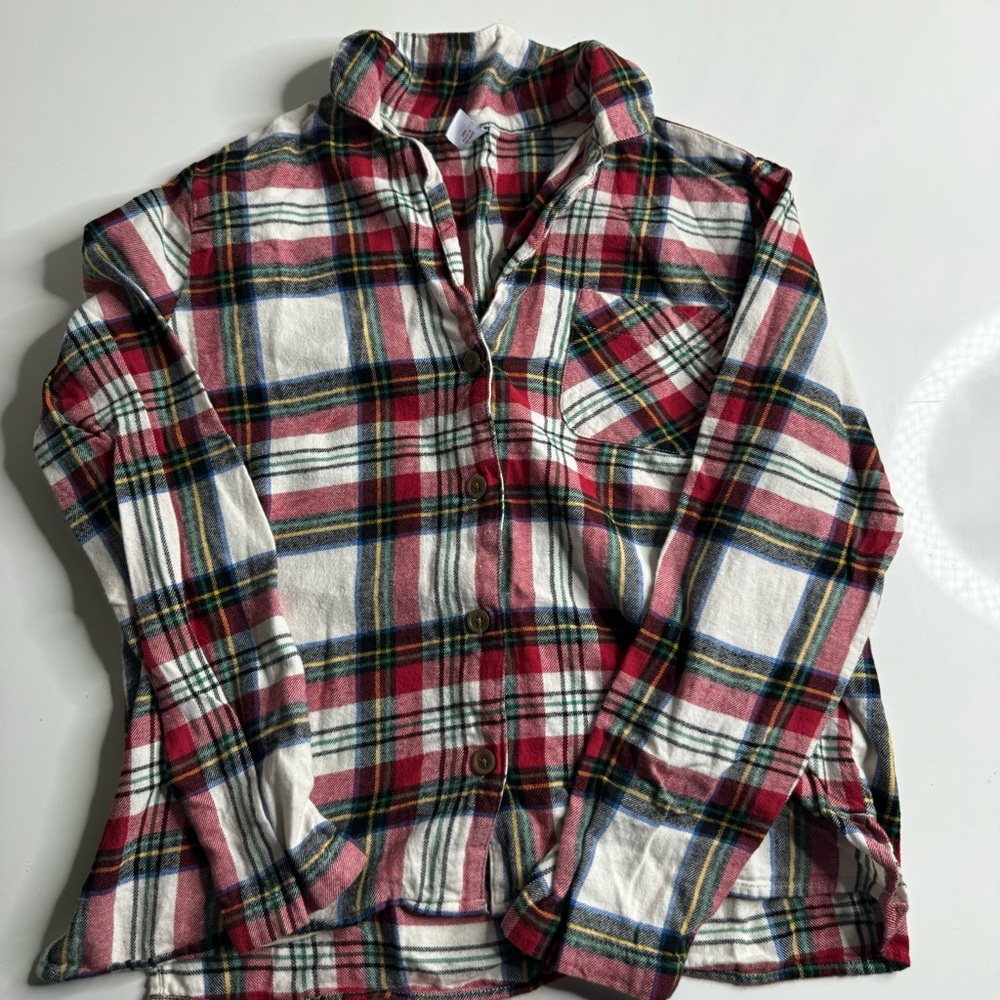 Red Plaid Kids Shirt‎